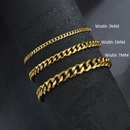 Pulseira Masculina Cubana Fashion Wannee