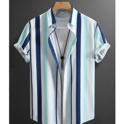 Camisa Casual de Estilo Simples e Versátil