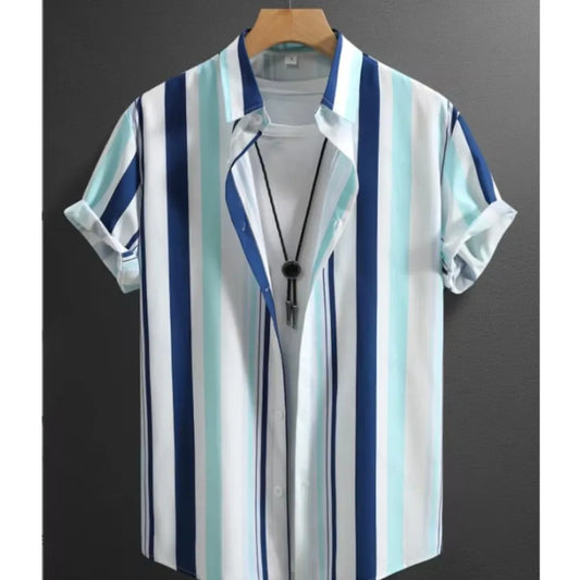 Camisa Casual de Estilo Simples e Versátil