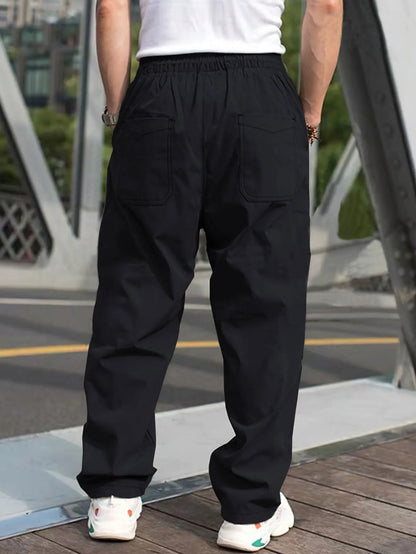 Calça Cargo com Cordão na Cintura