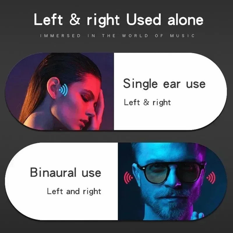 Fones de Ouvido Sem Fio Bluetooth 5.3