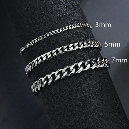 Pulseira Masculina Cubana Fashion Wannee