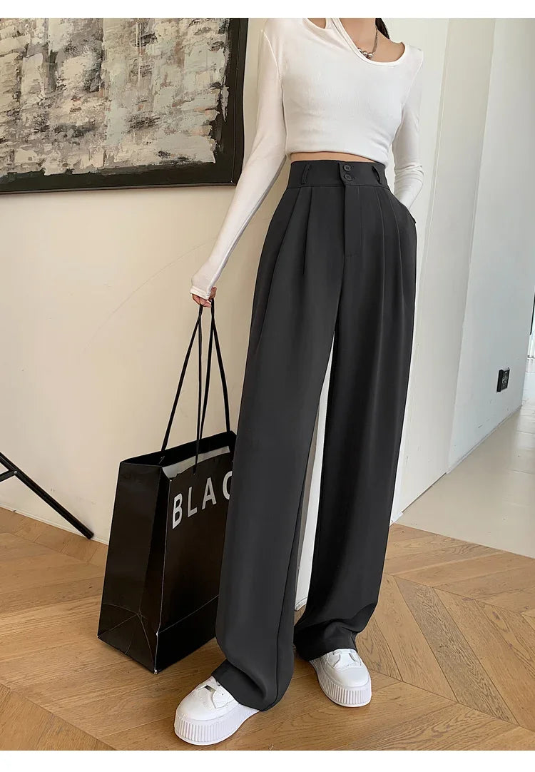 Calça Social de Cintura Alta