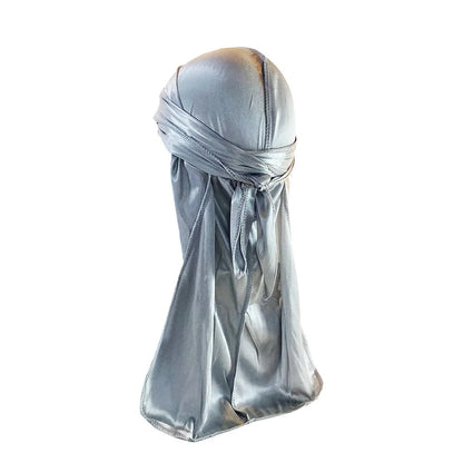 1-4 unidades — Novo Durag Silk Plus (Alta Densidade), Bandana, Turbante, Chapéu Masculino Respirável, Doo Rag de Cauda Longa para Homens, Touca de Pirata, Faixa de Cabeça.