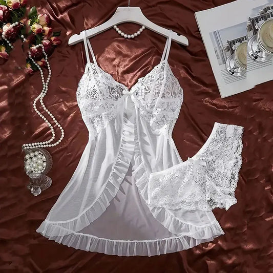 Kit de Lingerie Transparente