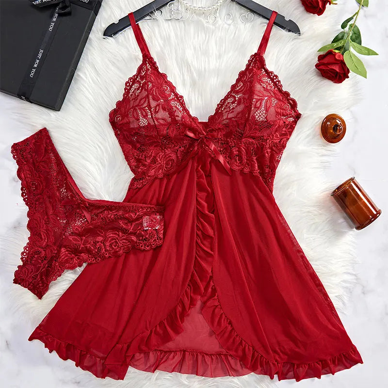 Kit de Lingerie Transparente