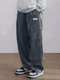 Calça Casual de Veludo Cotelê