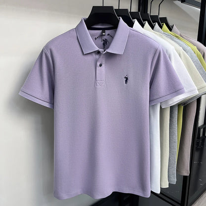 Camisa Polo 100% Algodão de Manga Curta