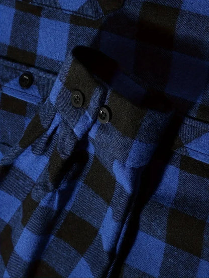 Camisa Xadrez com Capuz