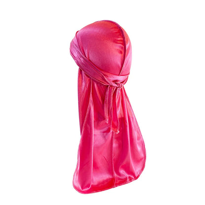Unisex Durag de Seda para Homens e Mulheres