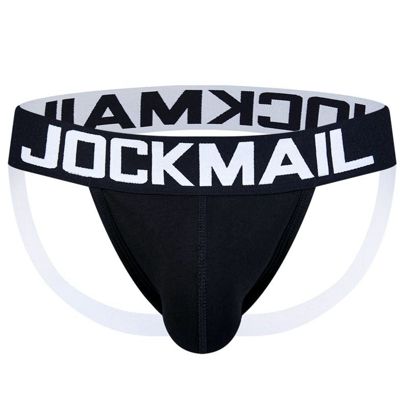 Cueca Masculina Jockstrap com Efeito Butt Lifting (Levantamento)