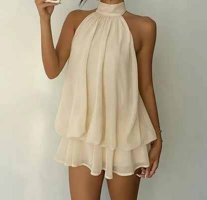 Vestido Curto Frente Única