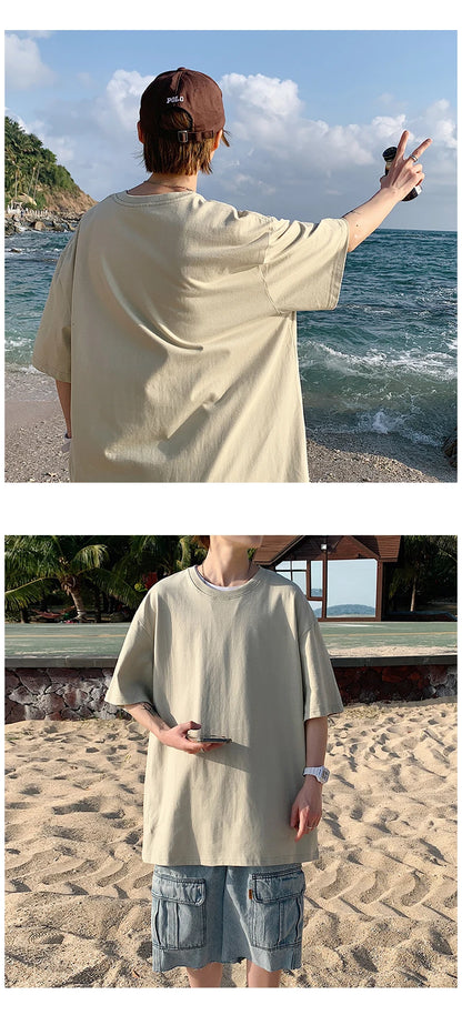 Camiseta de Manga Curta Oversized