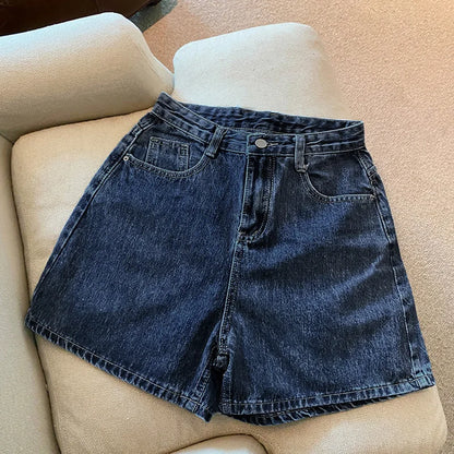 Short Jeans Feminino de Cintura Alta