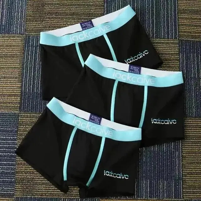 Kit com 3 Unidades de Cuecas Boxer