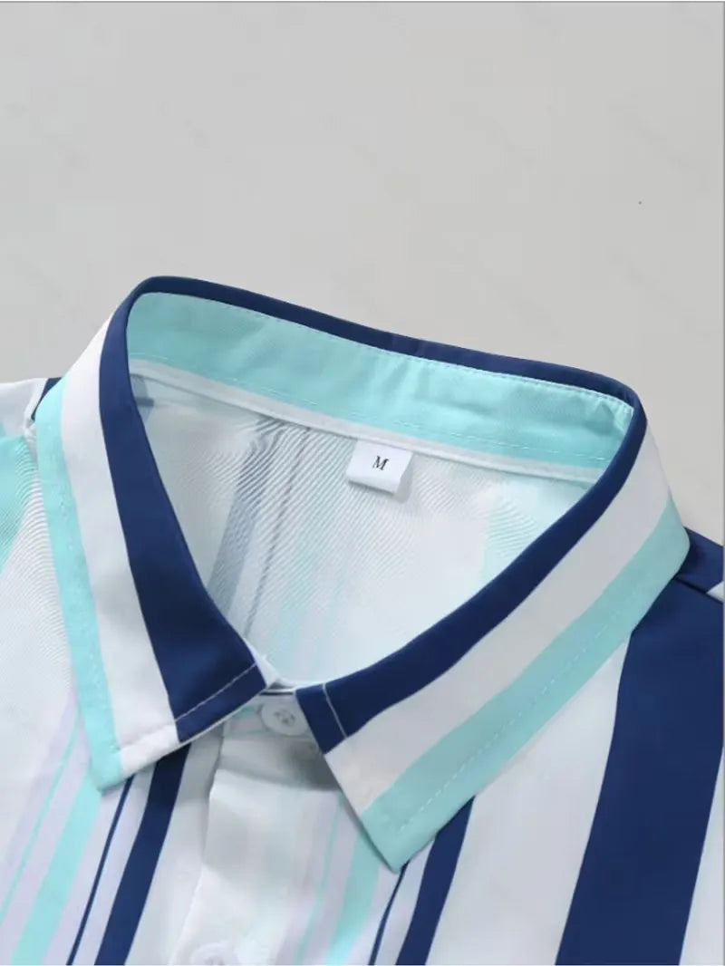 Camisa Casual de Estilo Simples e Versátil