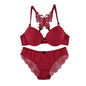 Conjunto Sexy Vermelho com Fechamento