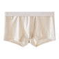 Kit 1 ou 3 Unidades de Cuecas Boxer em Seda Gelo e Cetim