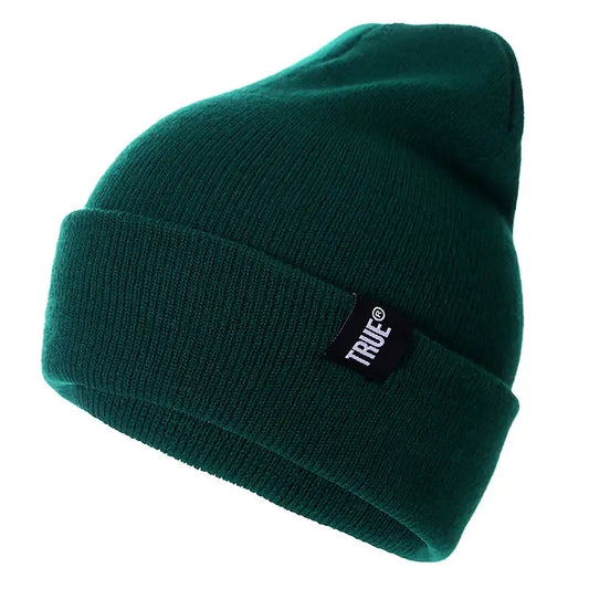 Gorro de Tricô em 10 Cores para Homens e Mulheres
