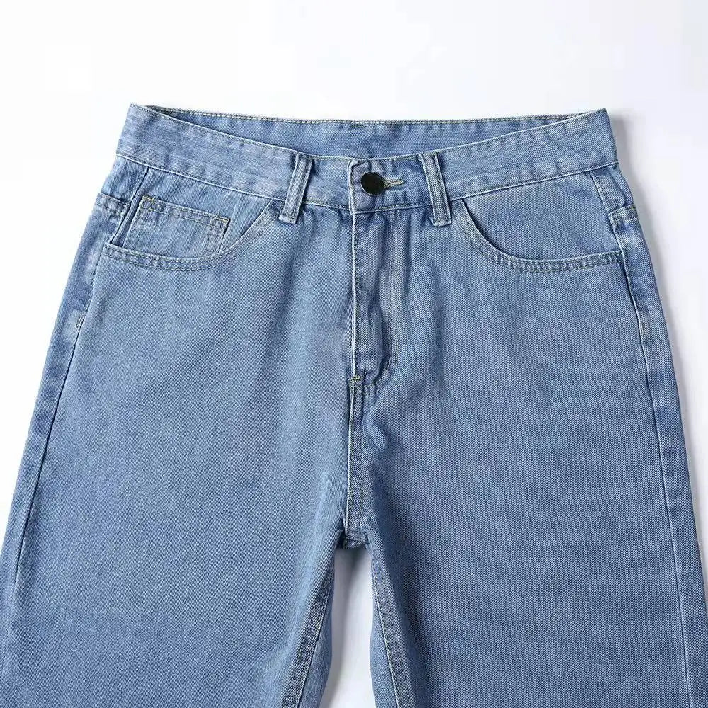 Calça Jeans com Elasticidade Estilo Clássico
