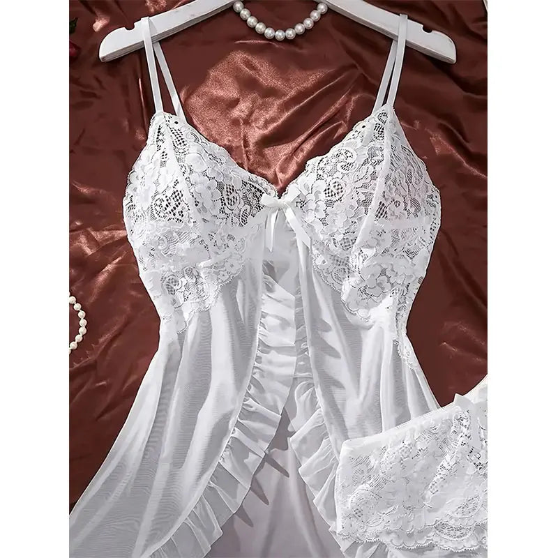 Kit de Lingerie Transparente
