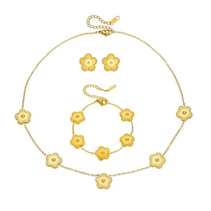 Conjunto com 3 Peças em Aço Inoxidável Reversível