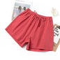 Short Feminino de Algodão e Linho de Cintura Alta