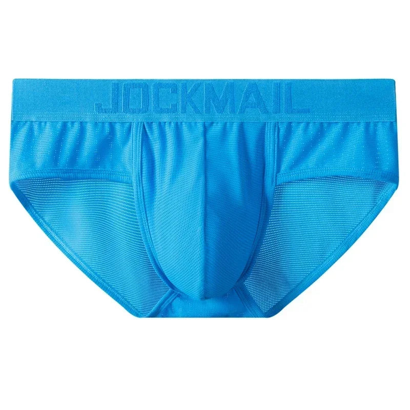 Cuecas Estilo Slip e Bikini em Mesh de Nylon