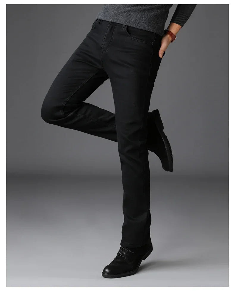 Calça Jeans Motoqueiro com Elastano