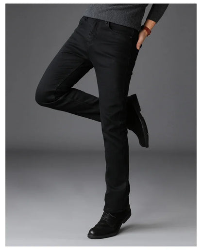Calça Jeans Motoqueiro com Elastano