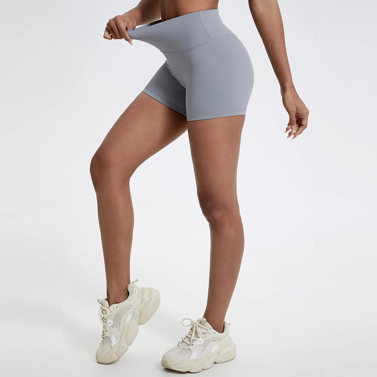 Shorts Fitness Cintura Alta Levanta Bumbum