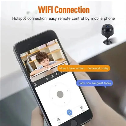 Câmera Mini A9 WiFi Monitoramento Sem Fio