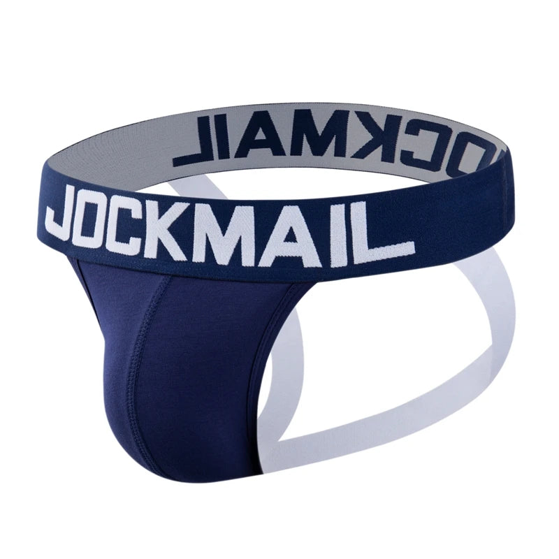 Cueca Masculina Jockstrap com Efeito Butt Lifting (Levantamento)