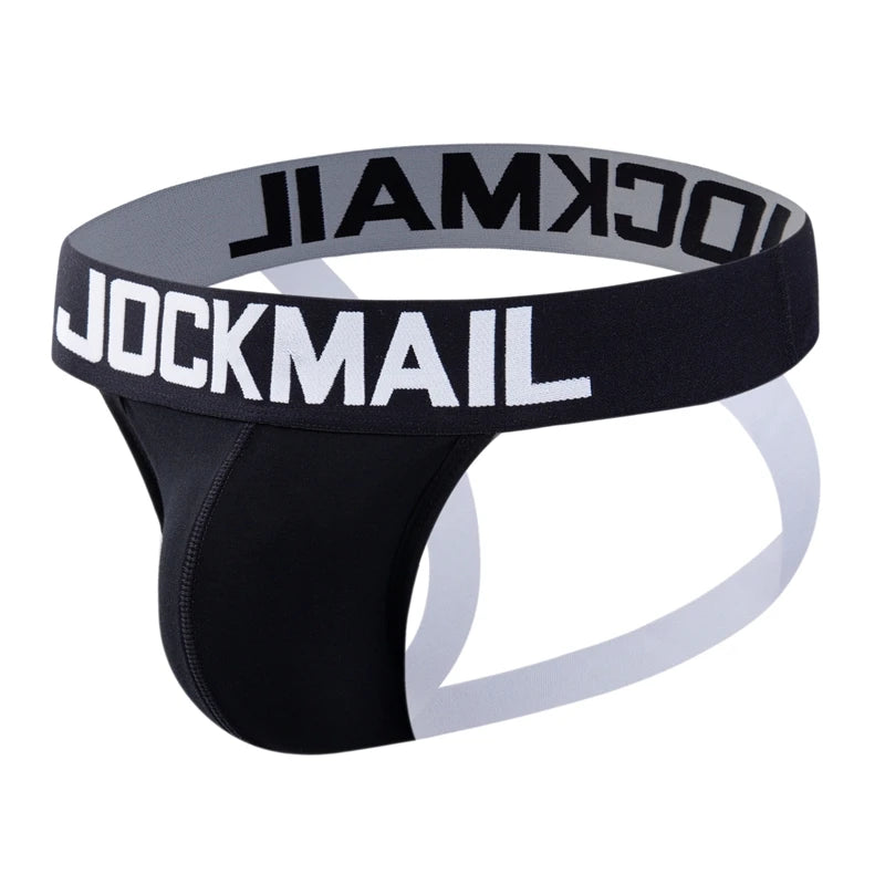 Cueca Masculina Jockstrap com Efeito Butt Lifting (Levantamento)