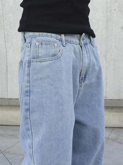 Calça Jeans com Caimento Amplo (Baggy)