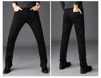 Calça Jeans Motoqueiro com Elastano