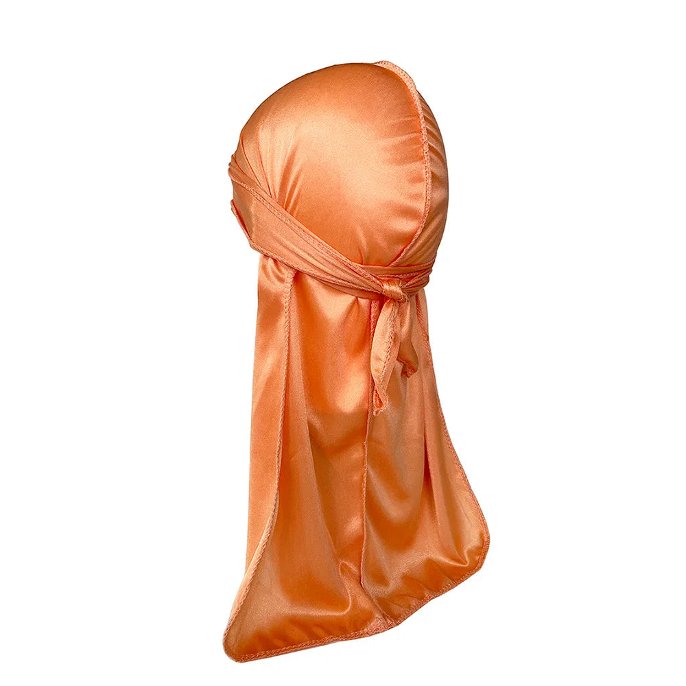 Unisex Durag de Seda para Homens e Mulheres