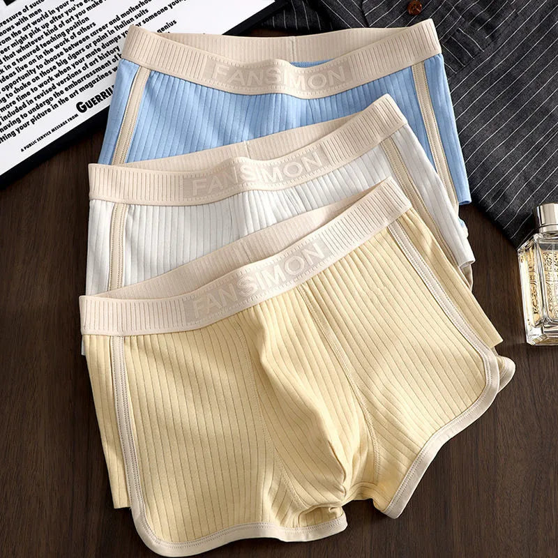 Kit 1 ou 3 Unidades de Cuecas Boxer Masculinas