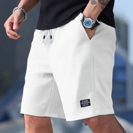 Short Esportivo Masculino de Tecido Texturizado