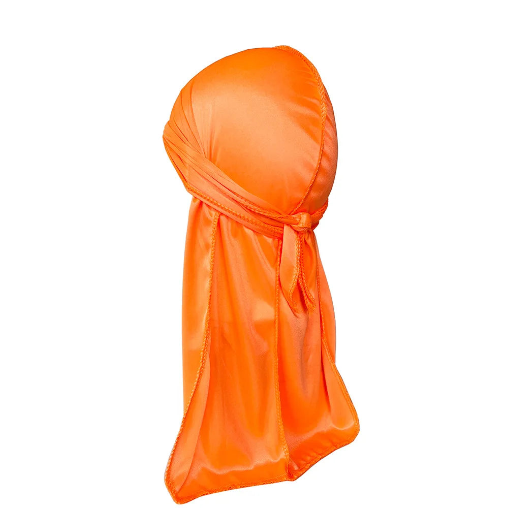 Unisex Durag de Seda para Homens e Mulheres
