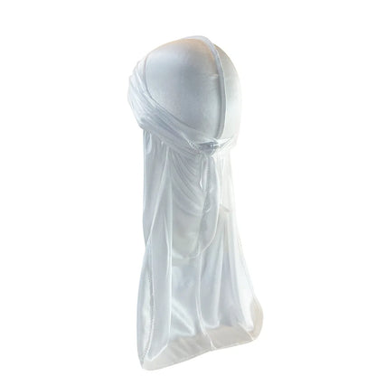 Unisex Durag de Seda para Homens e Mulheres