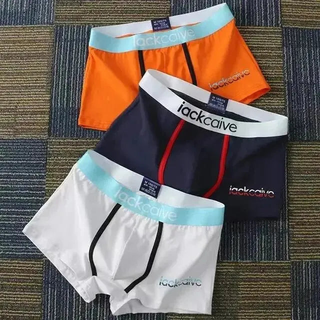 Kit com 3 Unidades de Cuecas Boxer