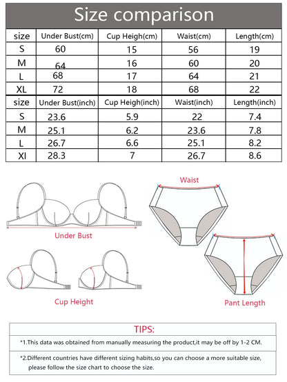 Conjunto Sexy Vermelho com Fechamento