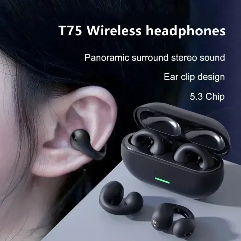 Fones de Ouvido Sem Fio Bluetooth 5.3