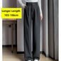 Calça Larga de Lã Engrossada Seoulish
