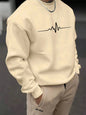 Moleton Masculino Casual de Outono e Inverno