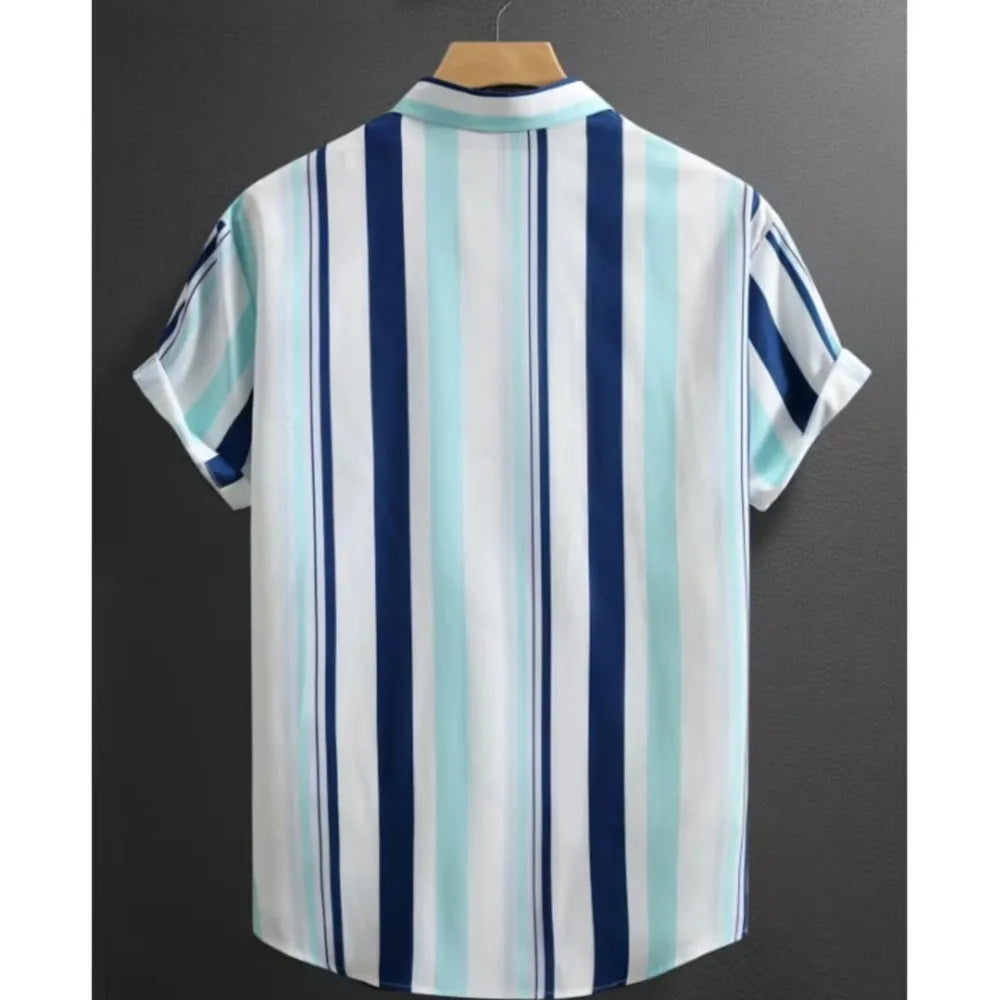 Camisa Casual de Estilo Simples e Versátil