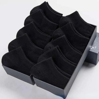 Kit com 5 ou 10 Pares de Meias Curtas Esportivas de Algodão