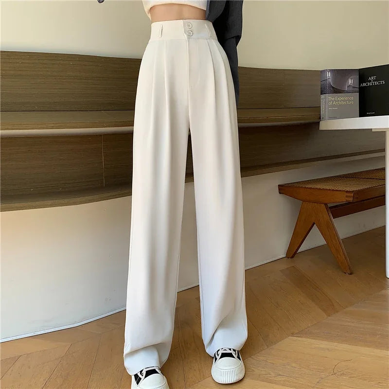Calça Social de Cintura Alta