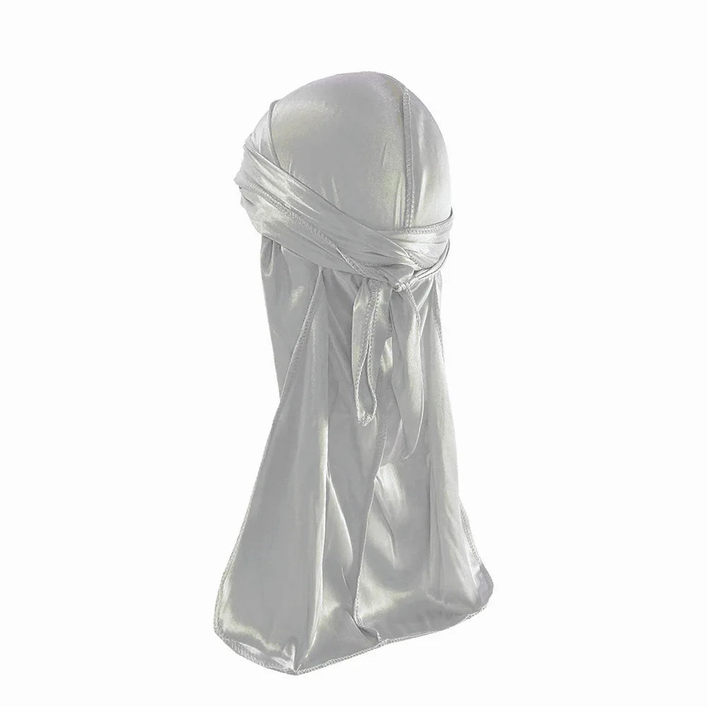 Unisex Durag de Seda para Homens e Mulheres